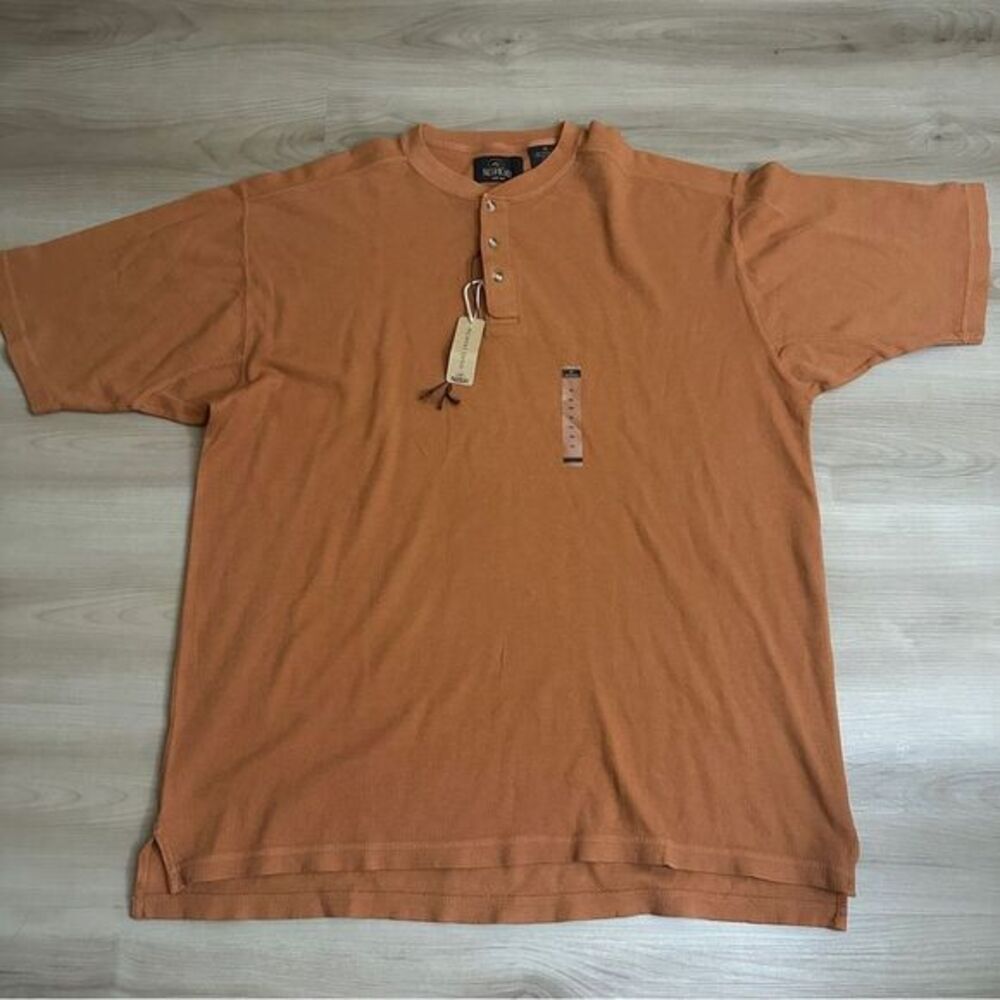 RedHead Copper Pumpkin Short‎ Sleeve XL 100% Cotton Shirt NWT